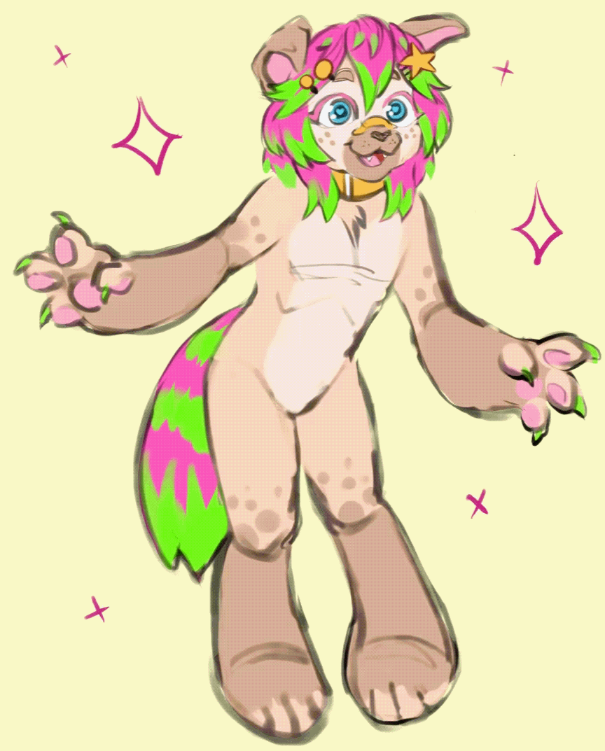 my fursona, Cream Soda